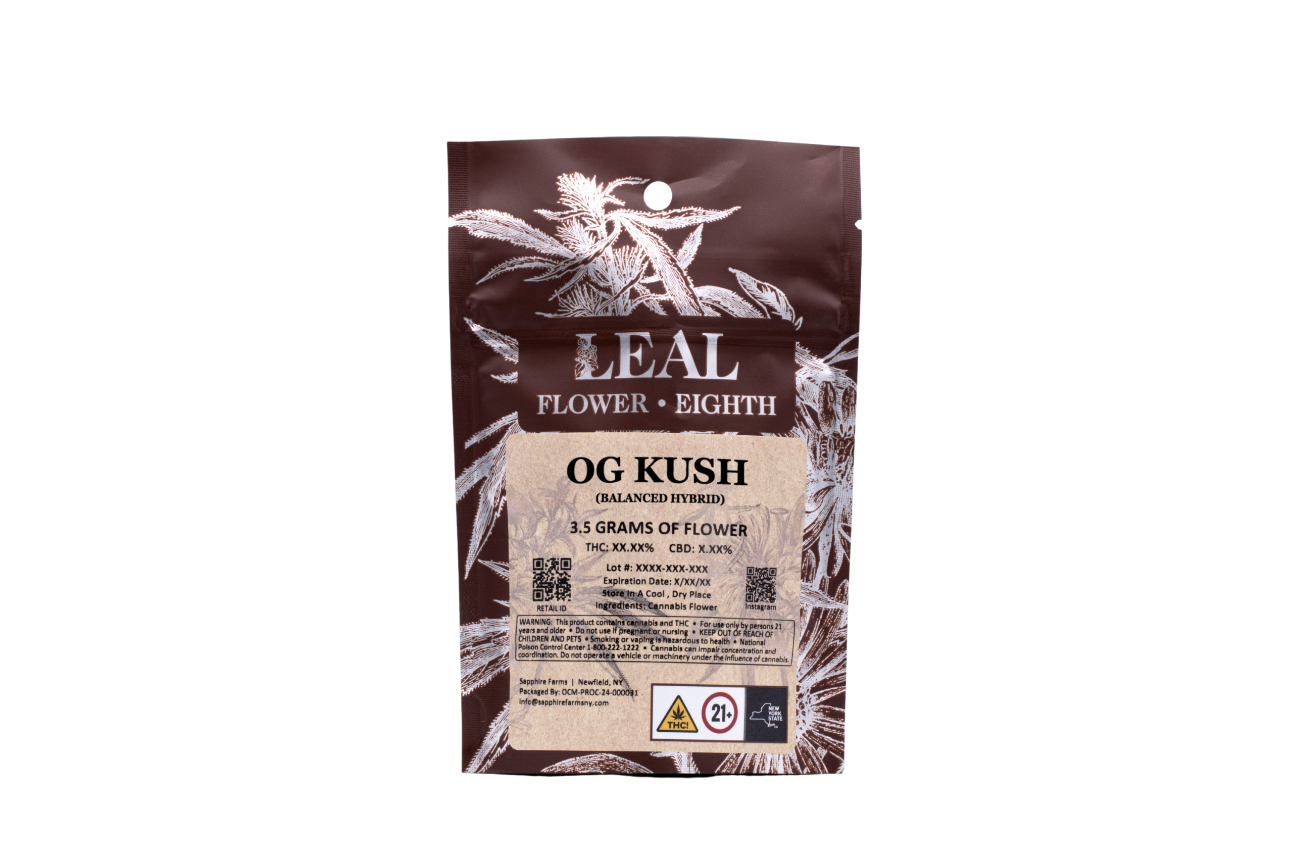 OG Kush Eighth Bag
