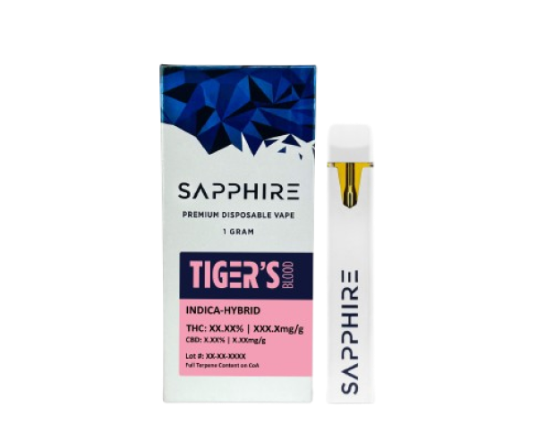 Tiger's Blood Sapphire Vapes AIO