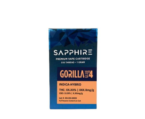 Gorilla Glue #4 510 Thread Sapphire Vapes