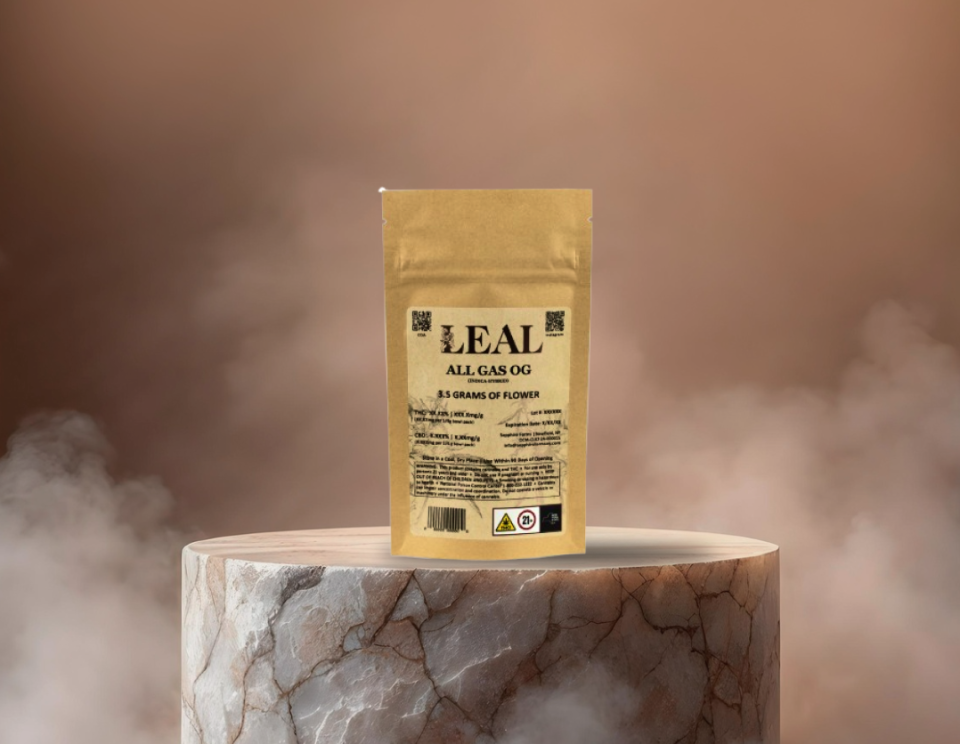 LEAL Cannabis Flower Bag