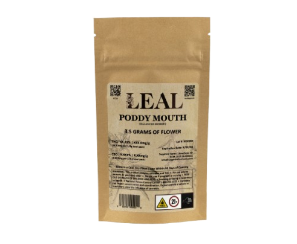 LEAL Poddy Mouth Cannabis Eighth Flower
