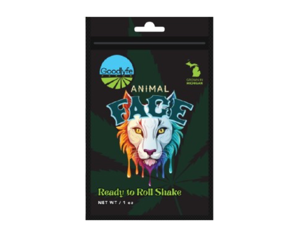 Goodlyfe Farms Animal Face Ready to Roll Shake Pack