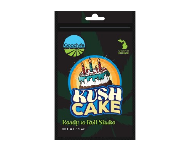 Goodlyfe Farms Kush Cake Ready to Roll Shake Pack